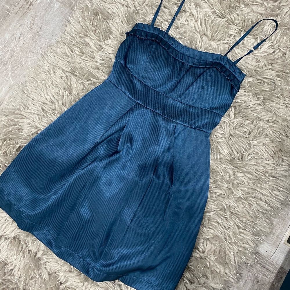 blue dress, forever 21